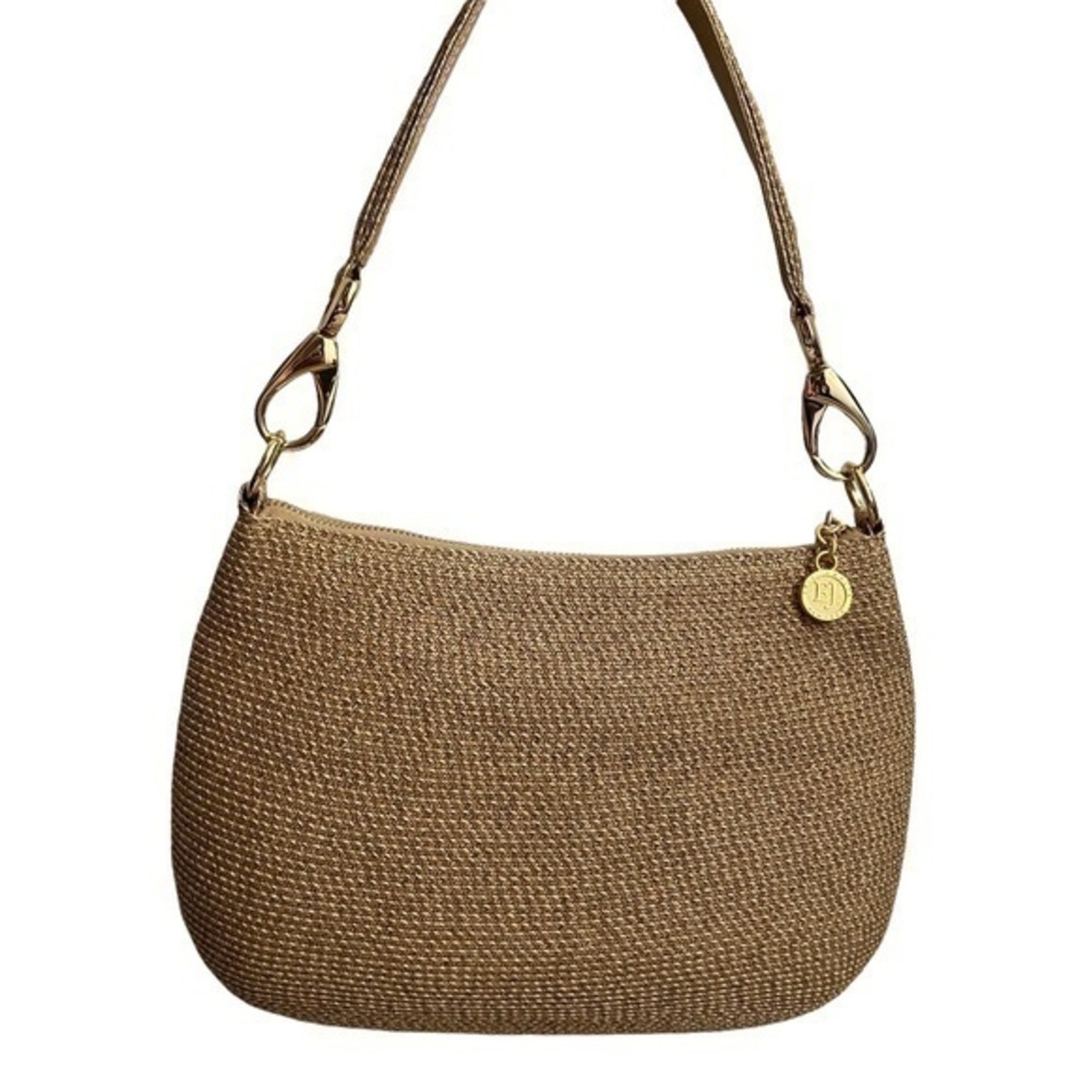 Eric javits wicker shoulder bag